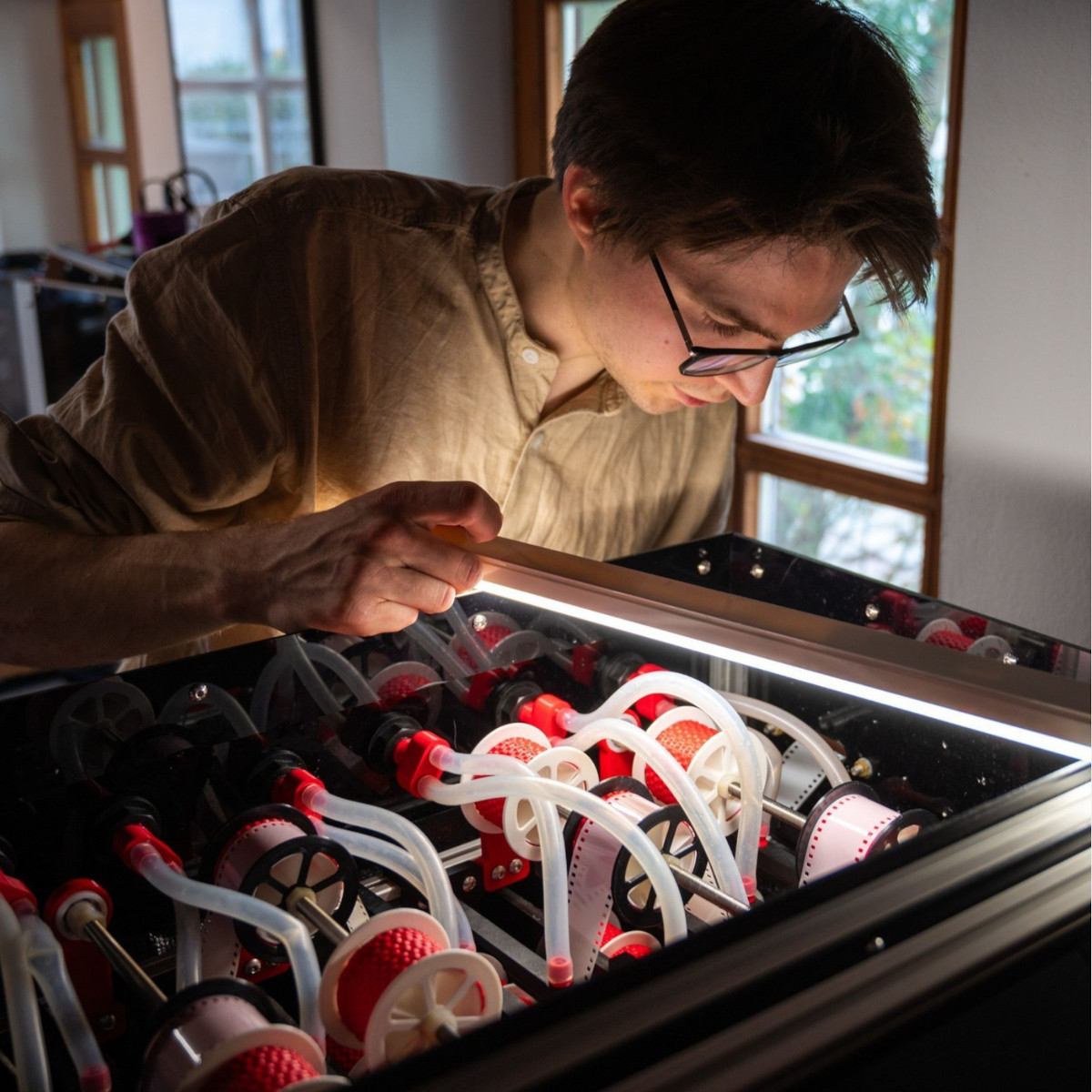 Schwarzweiß-Entwicklungsmaschine